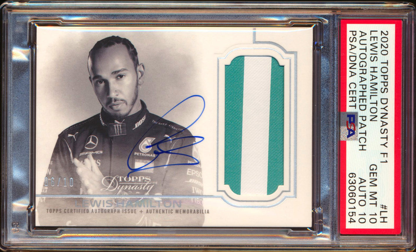 2020 Topps Dynasty Jumbo Single Patch Autographs