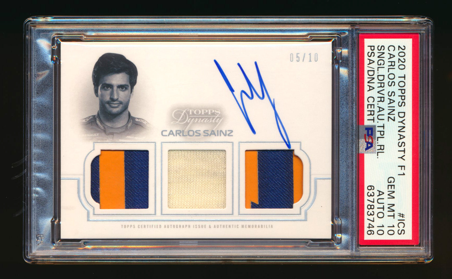 2020 Topps Dynasty Triple Patch Autos