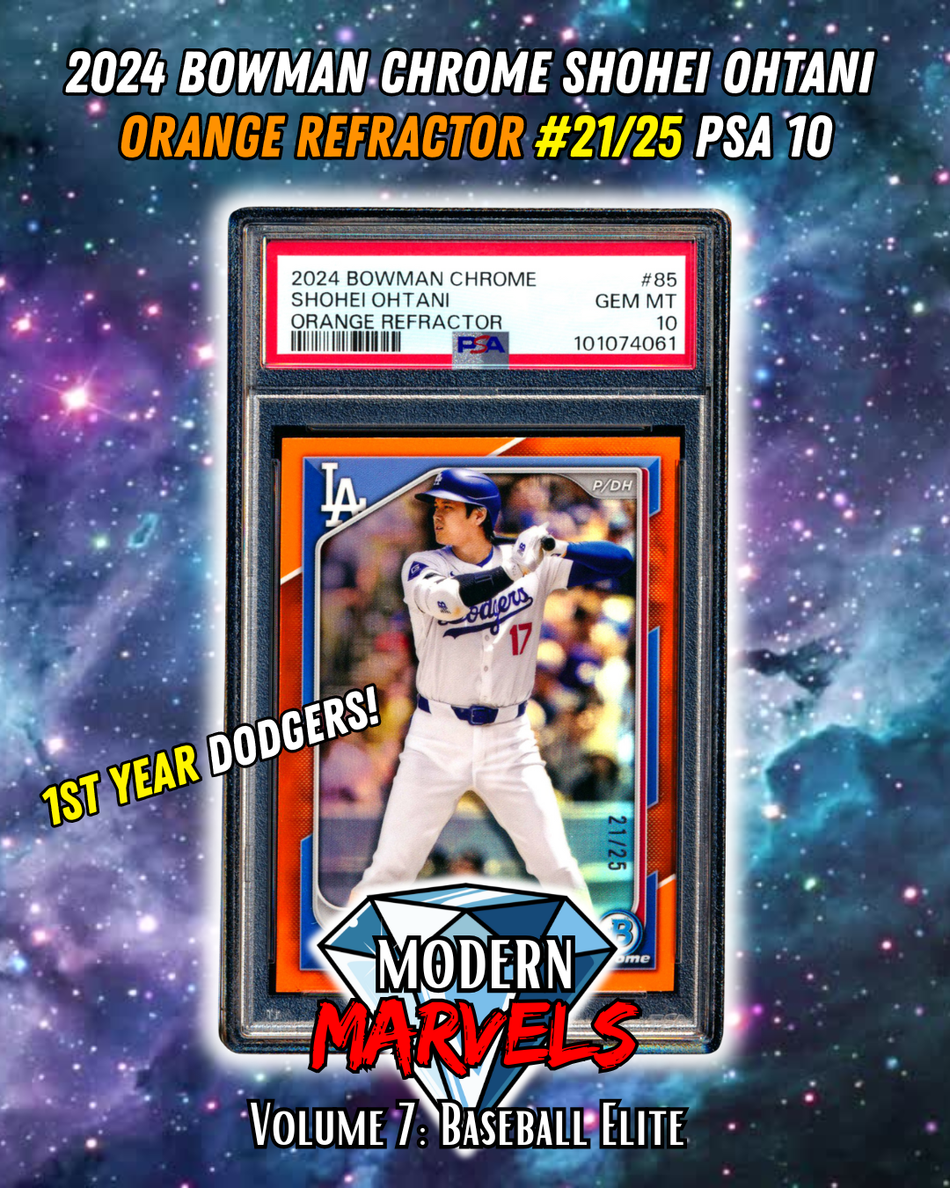 Modern Marvels Volume #7 (Baseball - ELITE Pack) - Shipped to You!
