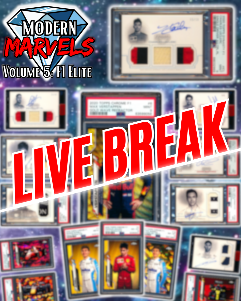 Modern Marvels Volume #5 (Formula One - ELITE Pack) - LIVE Break!