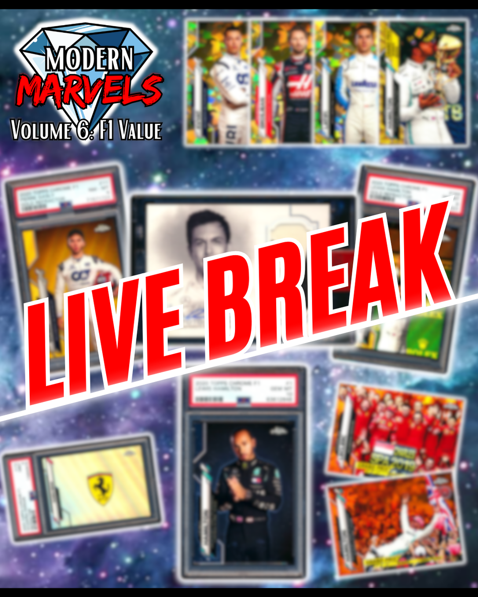 Modern Marvels Volume #6 (Formula One - VALUE Pack) - LIVE Break!