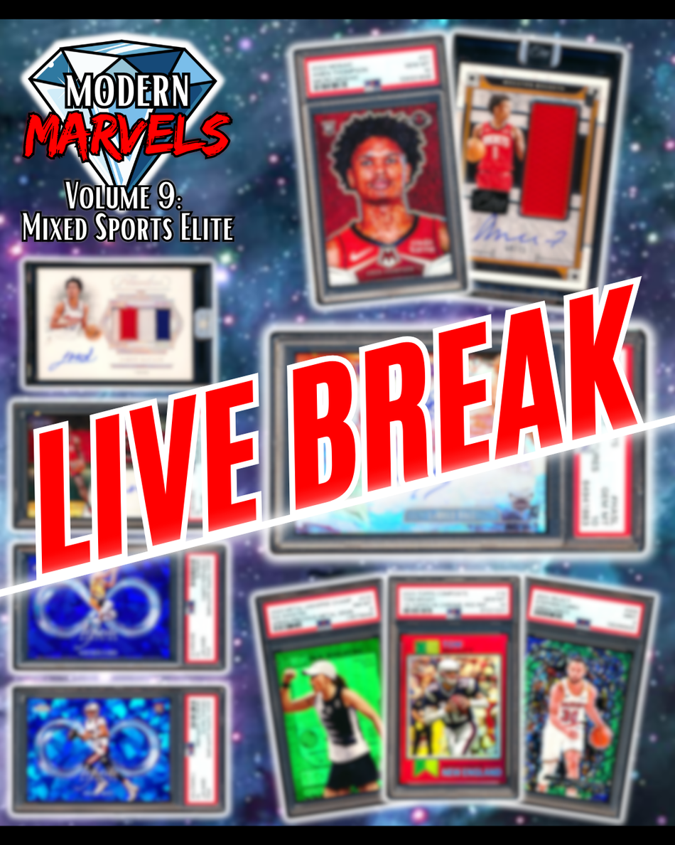 Modern Marvels Volume #9 (Mixed Sports - ELITE Pack) - LIVE Break!