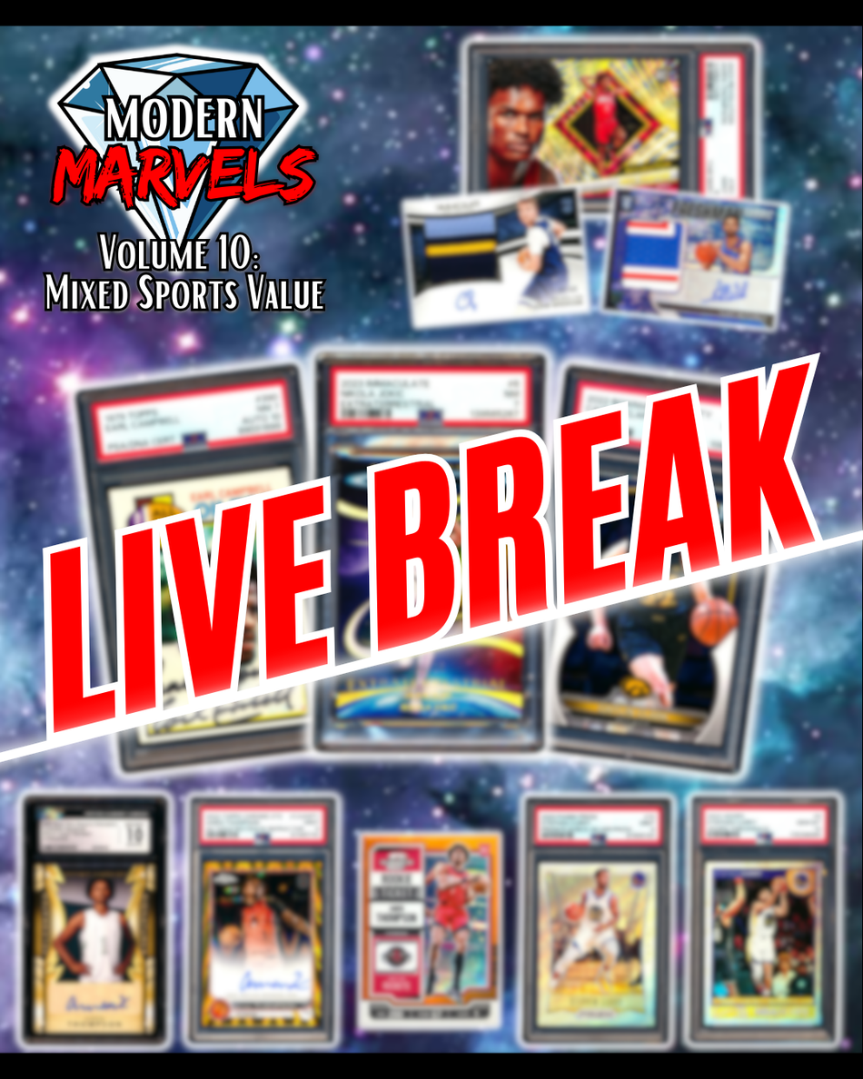 Modern Marvels Volume #10 (Mixed Sports - VALUE Pack) - LIVE Break!