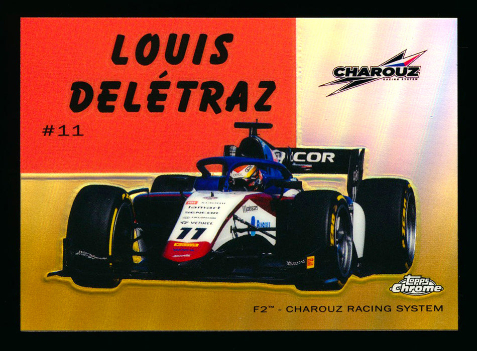 2020 Topps Chrome F1 1954 World on Wheels #54W-27 Louis Deletraz RC Gold Refractor #22/50 (Ultimate Wishlist - Wish Granted!) (Reserved) ** (SOLD - $140.00 - 3/15/2025) **