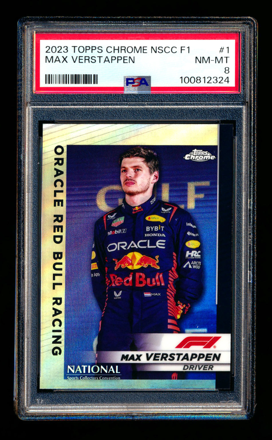 2023 Topps Chrome NSCC F1 Driver Portrait Refractor Complete Set PSA (20 Card Set)