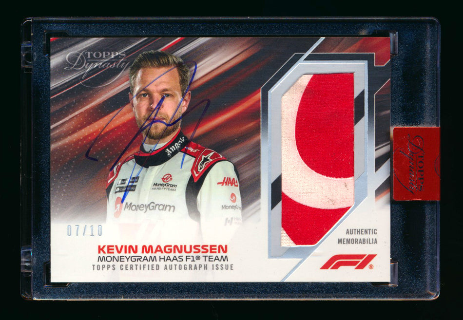 2023 Topps Dynasty F1 #DAP-KMII Kevin Magnussen Patch Autograph #07/10