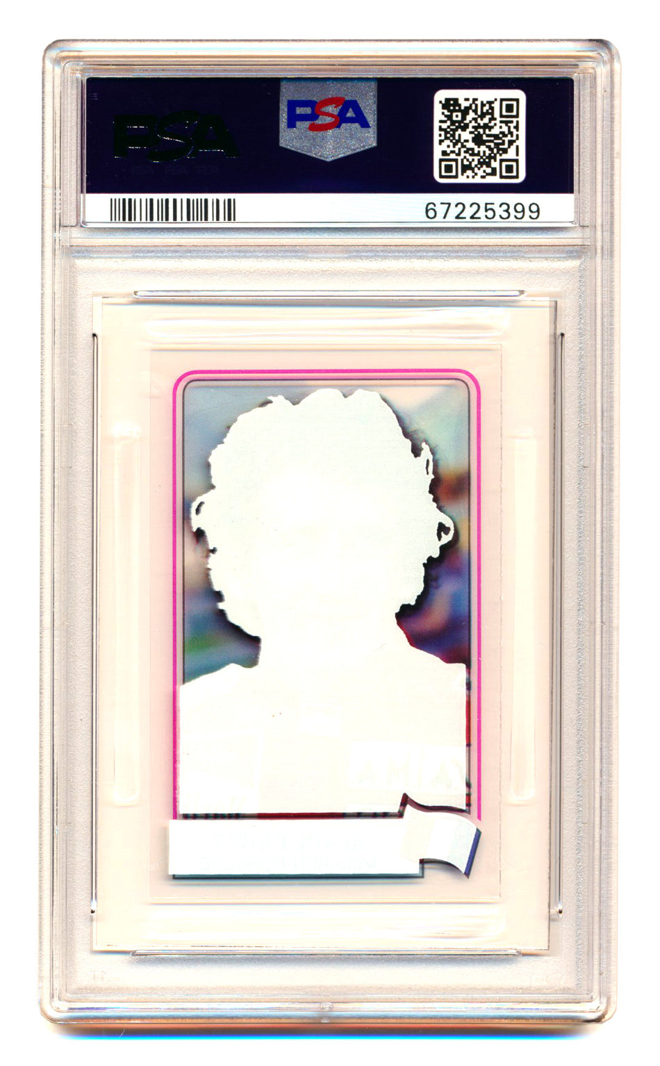 1984 Panini F1 Grand Prix Alain Prost Scratch N' Play PSA 6