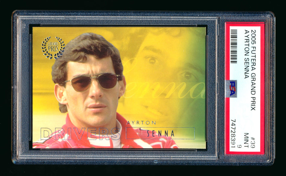 2005 Futera Grand Prix #39 Ayrton Senna RC Drivers PSA 9