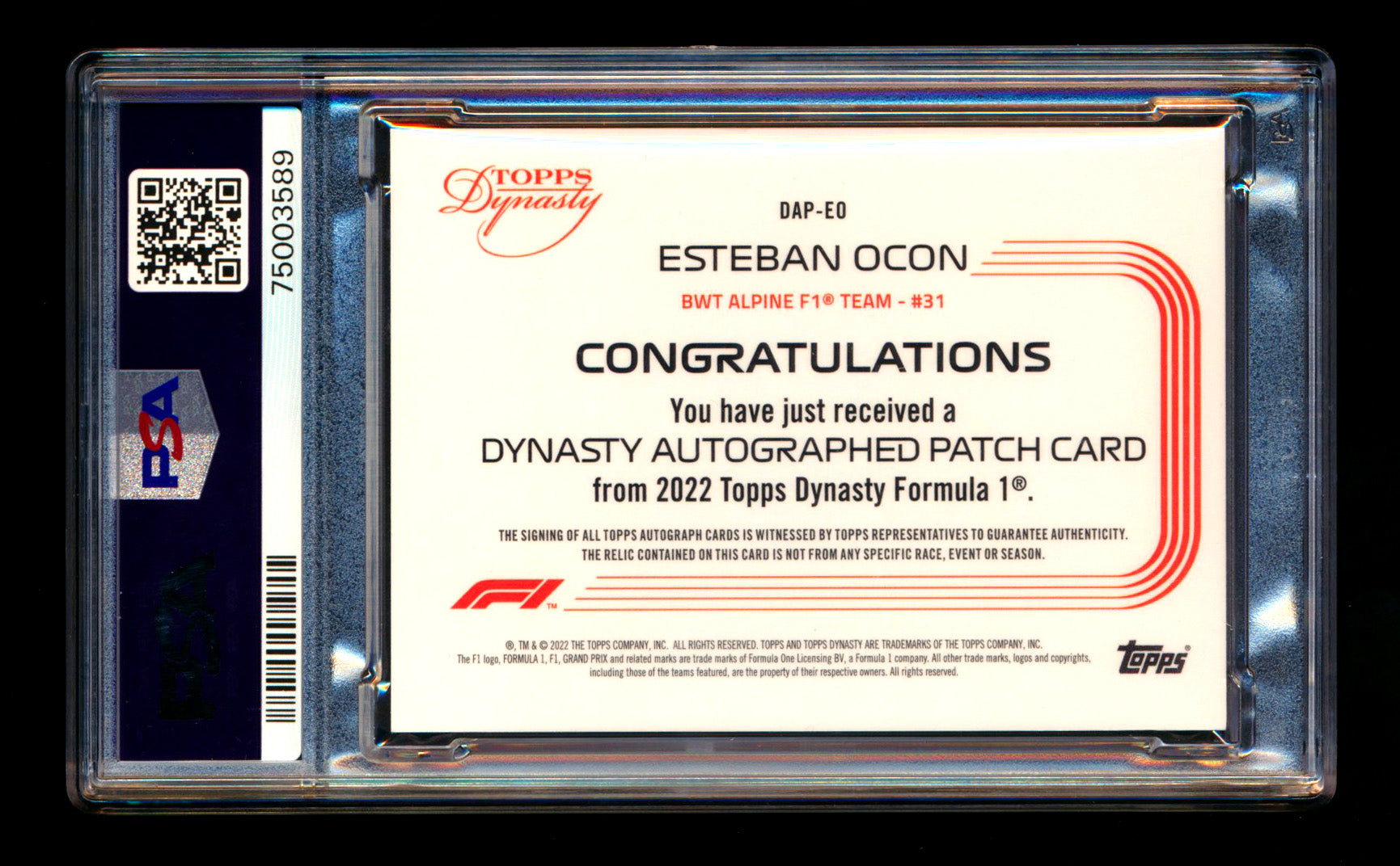 View All 2022 Topps F1 – Grid-Xchange