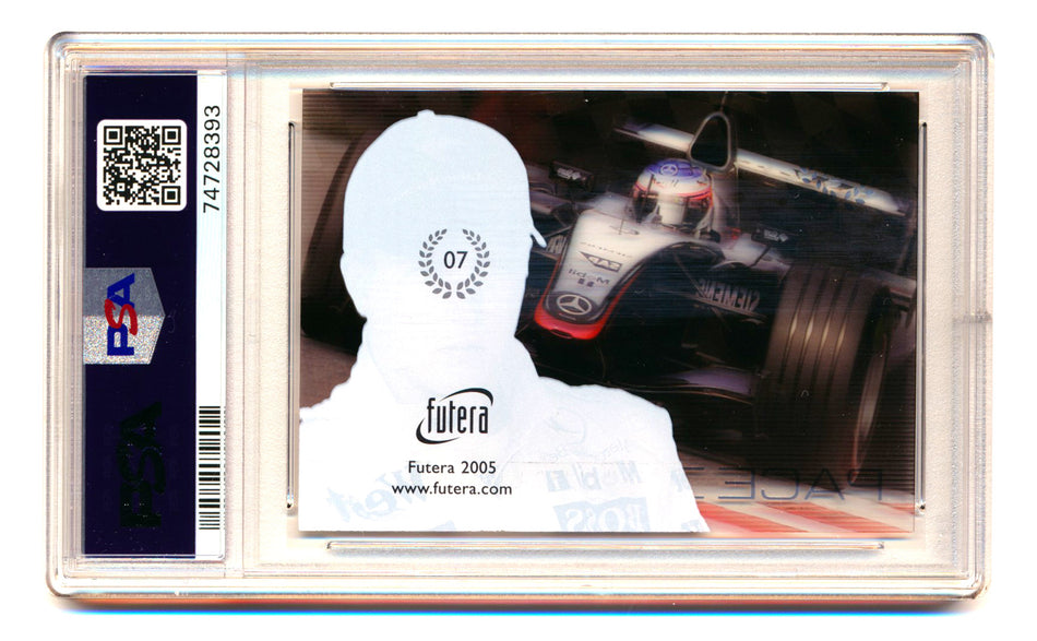 2005 Futera Grand Prix F1 #7 Kimi Raikkonen RC Pace PSA 6